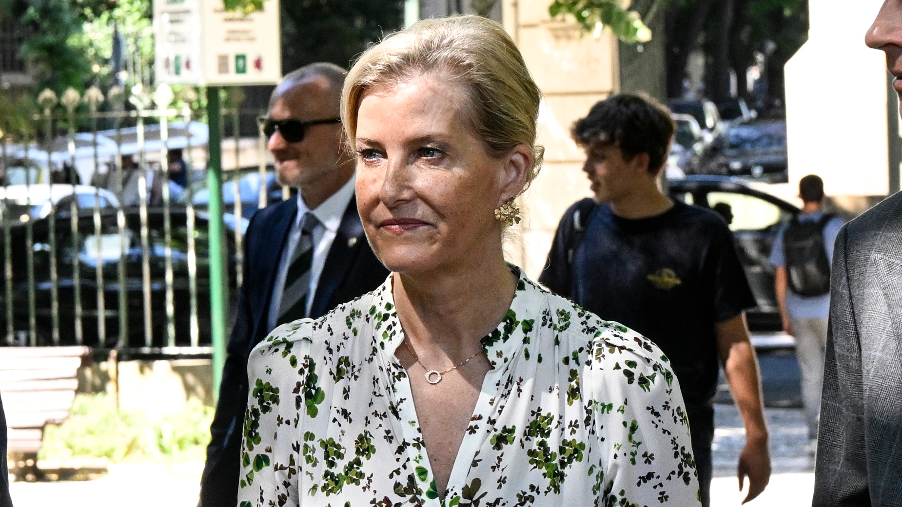 Sophie, Duchess of Edinburgh visits Jardim de Estrela in Portugal