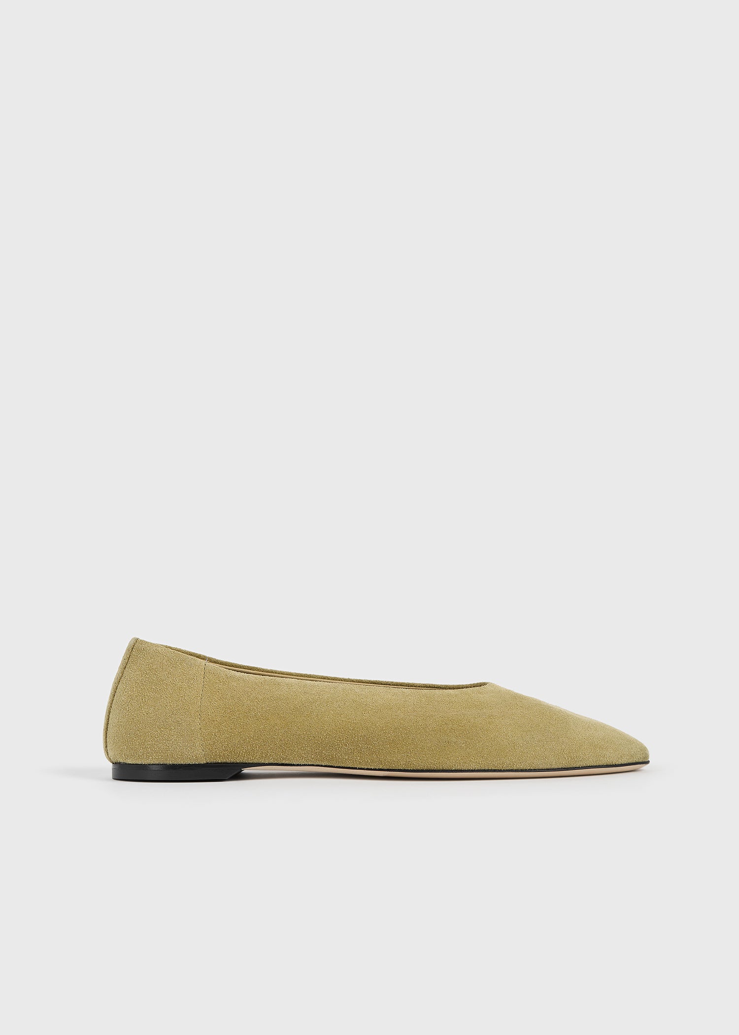 Slip Suede Ballerinas Cashew - 35