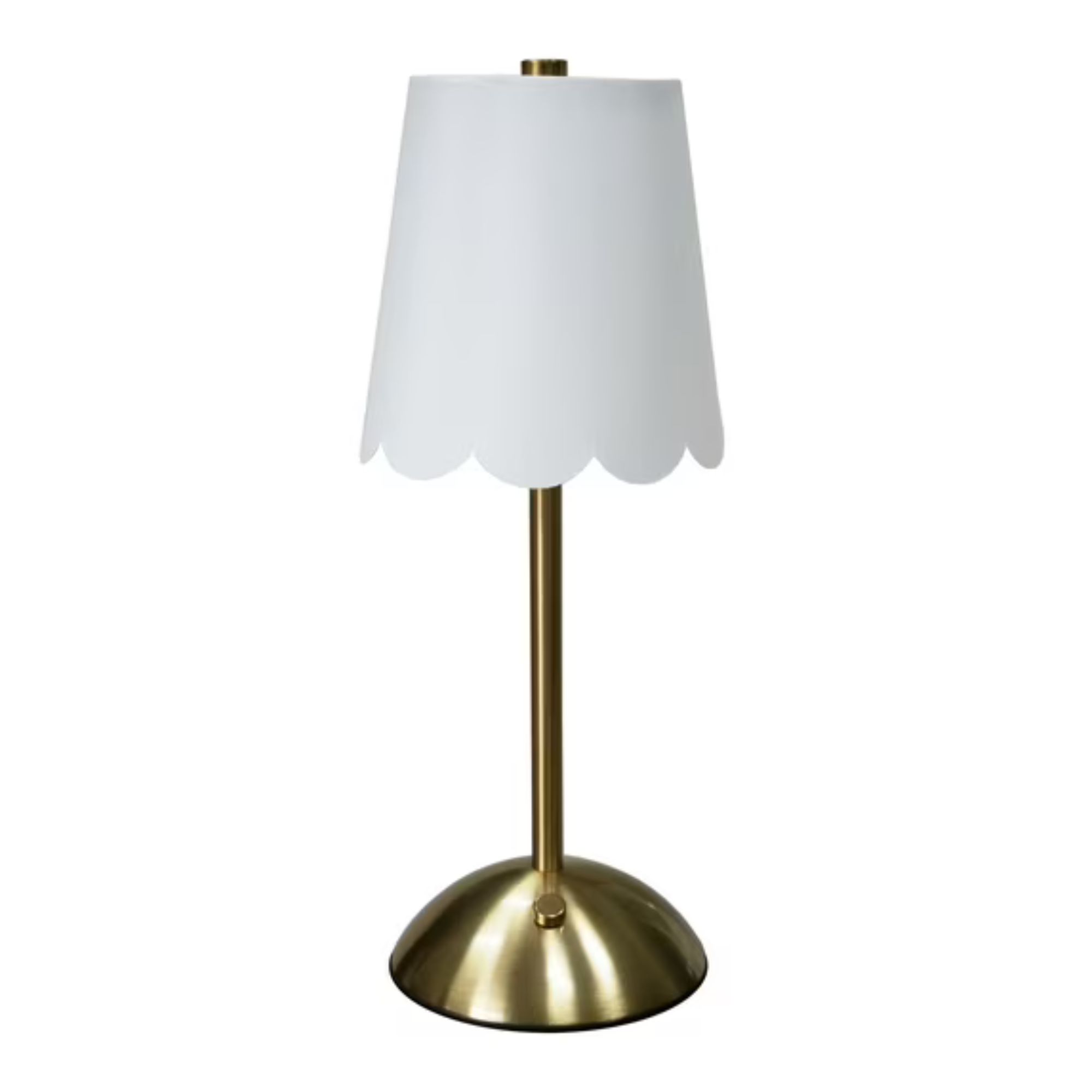 Sterling &amp;amp; Noble Home Cordless Rechargeable 11.9 Brass Table Lamp