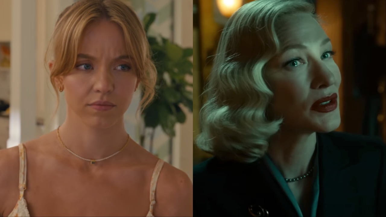 Cate Blanchett Looking Effortlessly Cool With Her Own Back Necklace Reminds Me Of The Time Sydney Sweeney Rocked A Butt Necklace