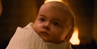 Renesmee as a baby in Breaking Dawn Part 1