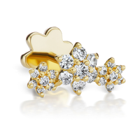 Maria Tash, Diamond flower garland earring, £1,020