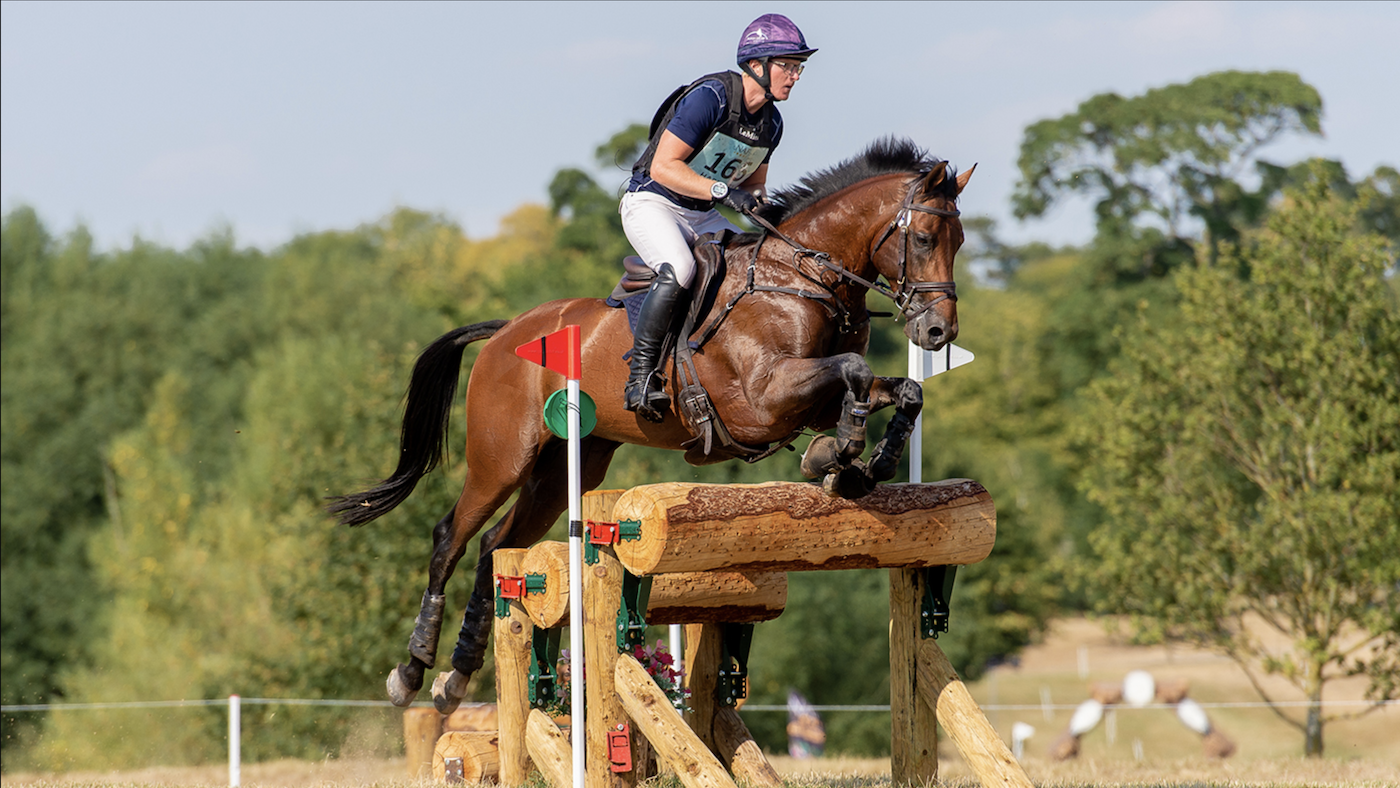 Aaron Millar and Tamarillo clone Tomatillo at Hartpury International Horse Trials in 2022