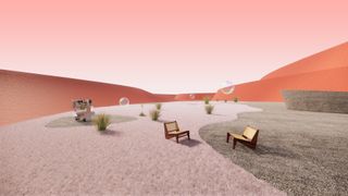 link landscape by noor architects in the the virtual space