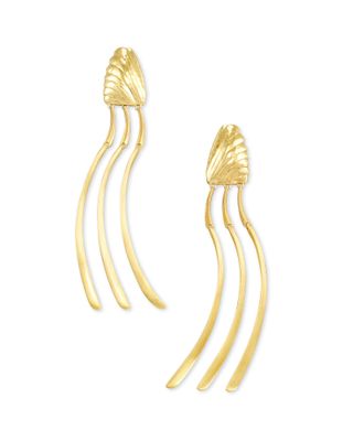 Lori Linear Earrings in Gold