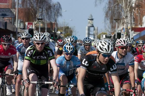 The tour leaves Ulverstone on Tasmania's North-West Coast on the 78.5km ninth stage to Penguin.