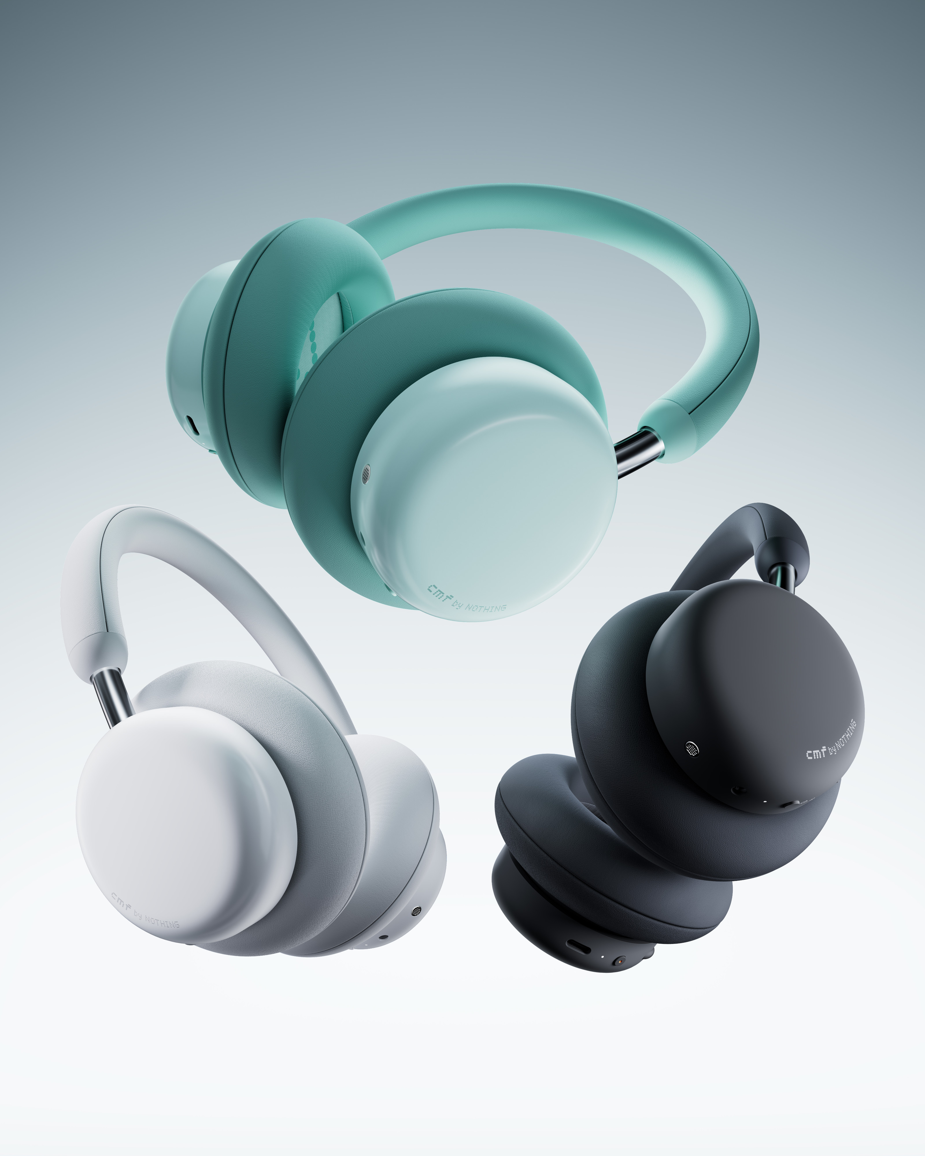 Headphone Pro is available in Light Grey, Light Green and Dark Grey
