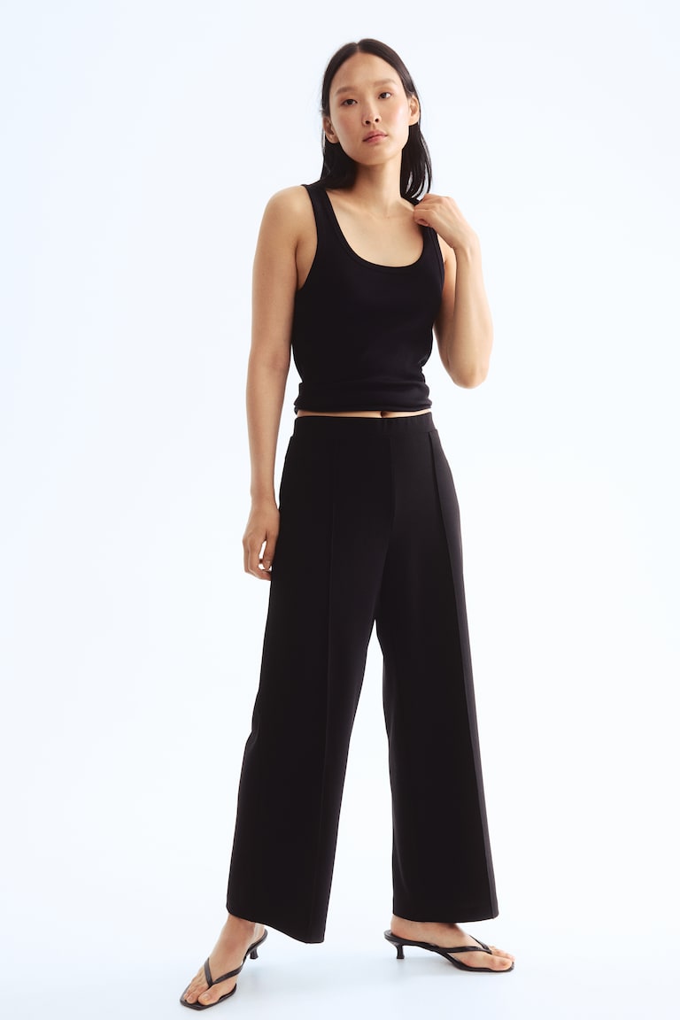 Crease-Front Pants