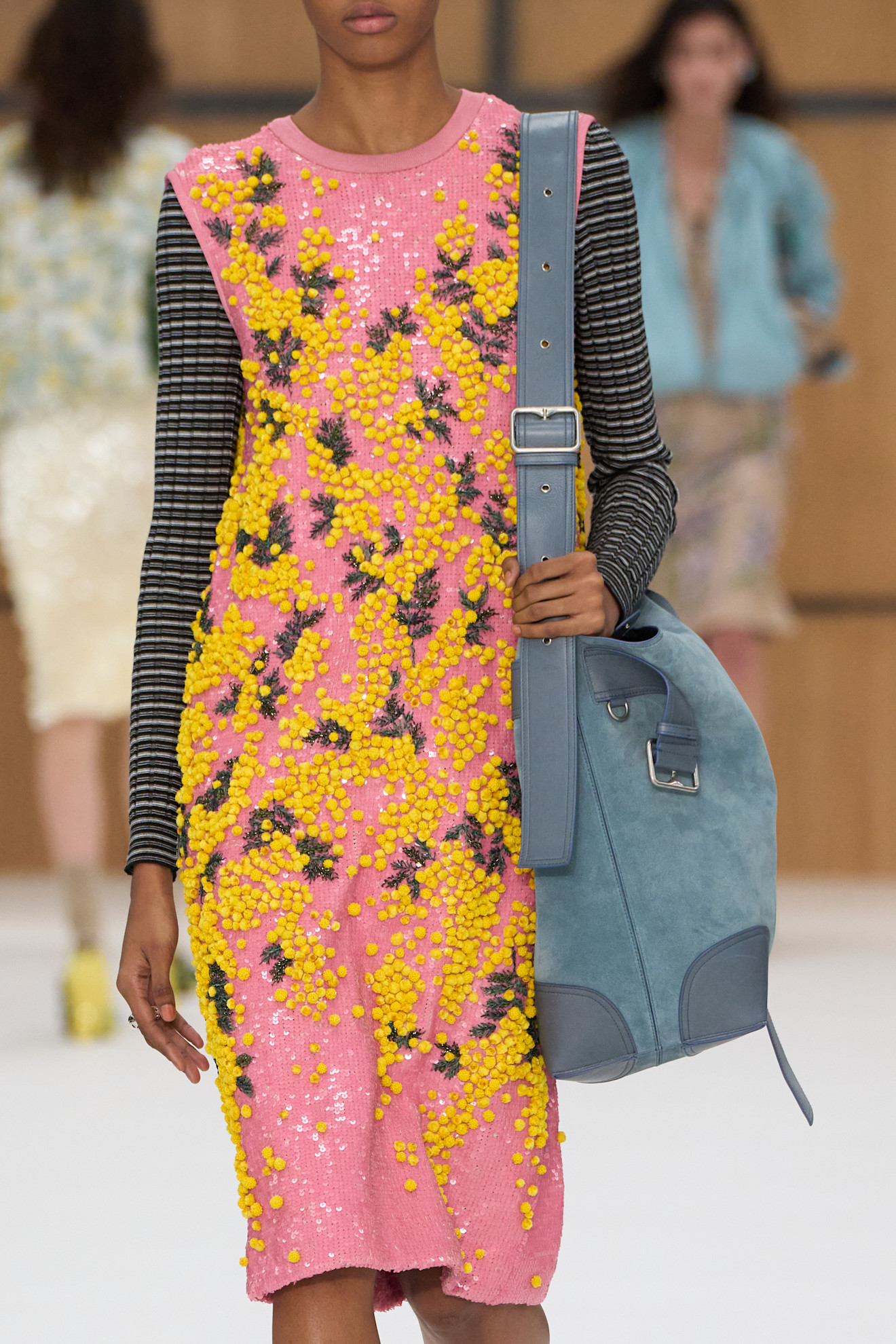 An image of the accessories on the Burberry spring/summer 2026 runway.