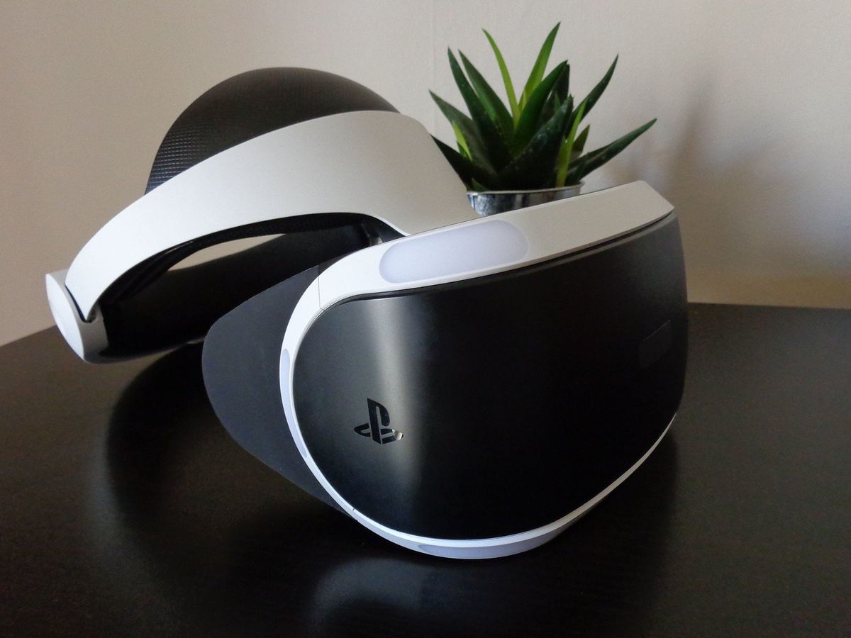 PlayStation VR on table