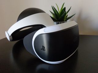 PlayStation VR on table
