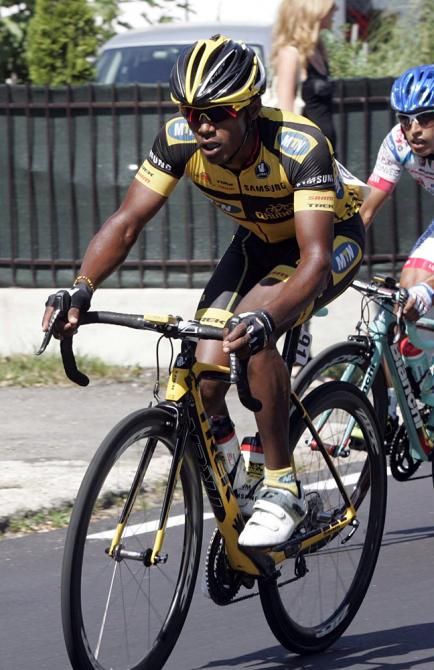 MTN-Qhubeka's Meron Russom