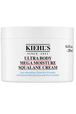 Kiehl's Since 1851 Ultra Body Mega Moisture Squalane Cream white jar