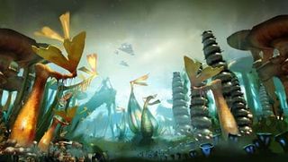 Another planet featured in the game is the plant world of Felucia.