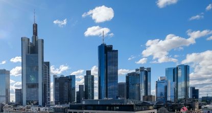Frankfurt, Germany skyline