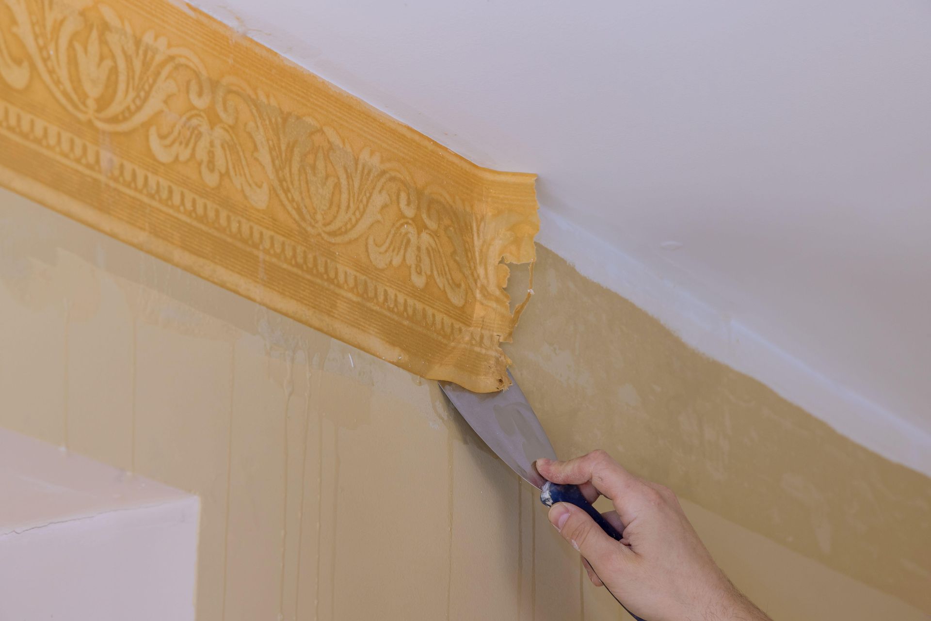 How to remove a wallpaper border Homes & Gardens