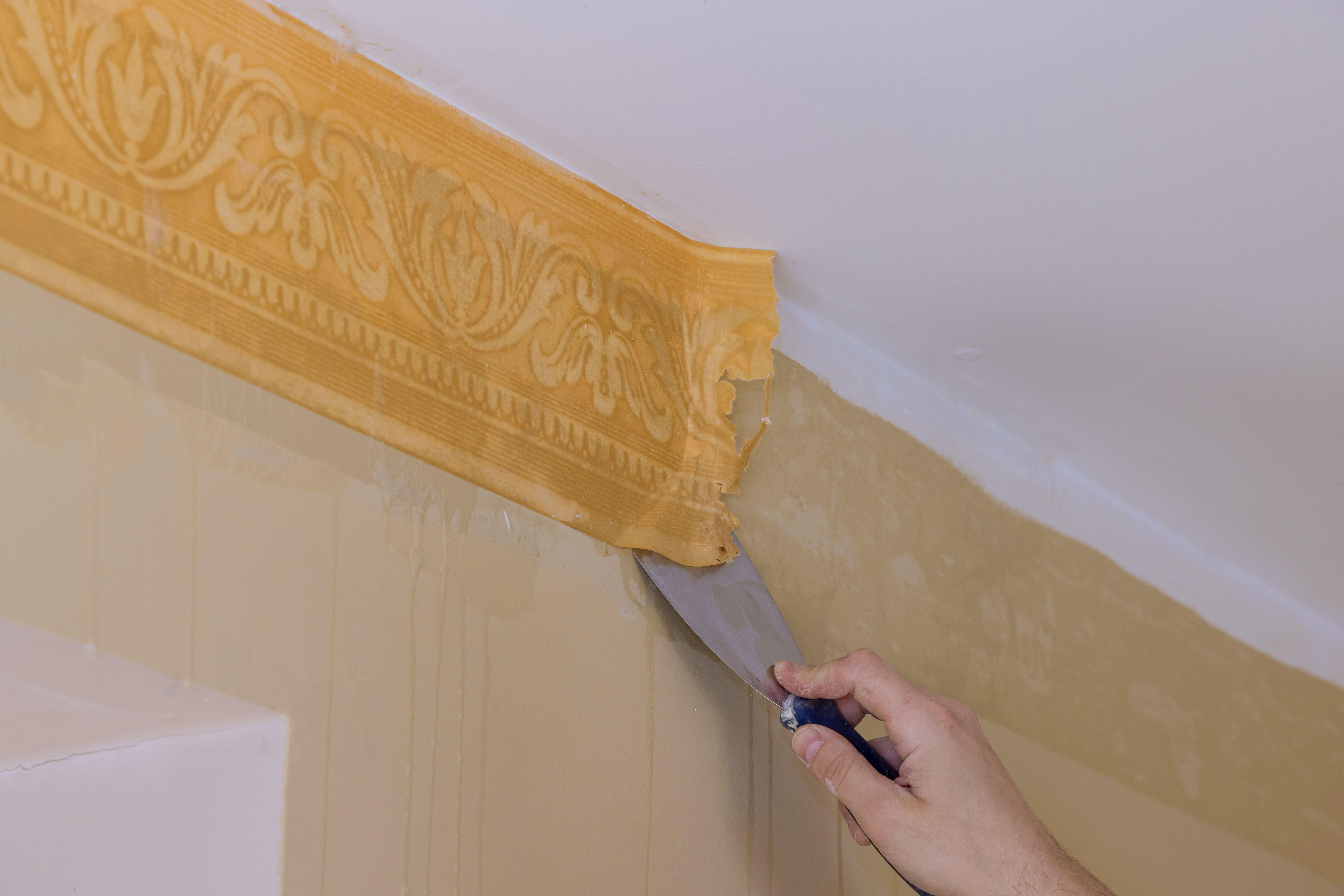 How to remove a wallpaper border Homes & Gardens