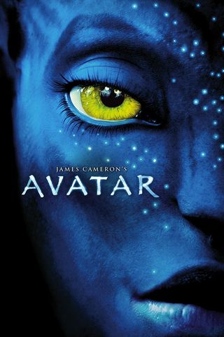 Movie poster for Avatar.