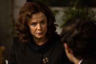 Emily Watson as Brian's mother Malka.