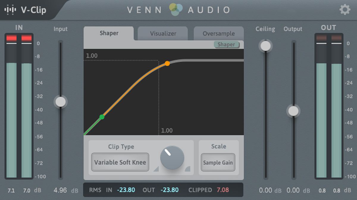 Gclip vst. Soft Clipper VST. V-clip (venn Audio). G Clipper VST. Clip gain VST.