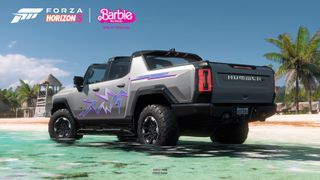 Hummer ev vehicle in Forza Horizon 5