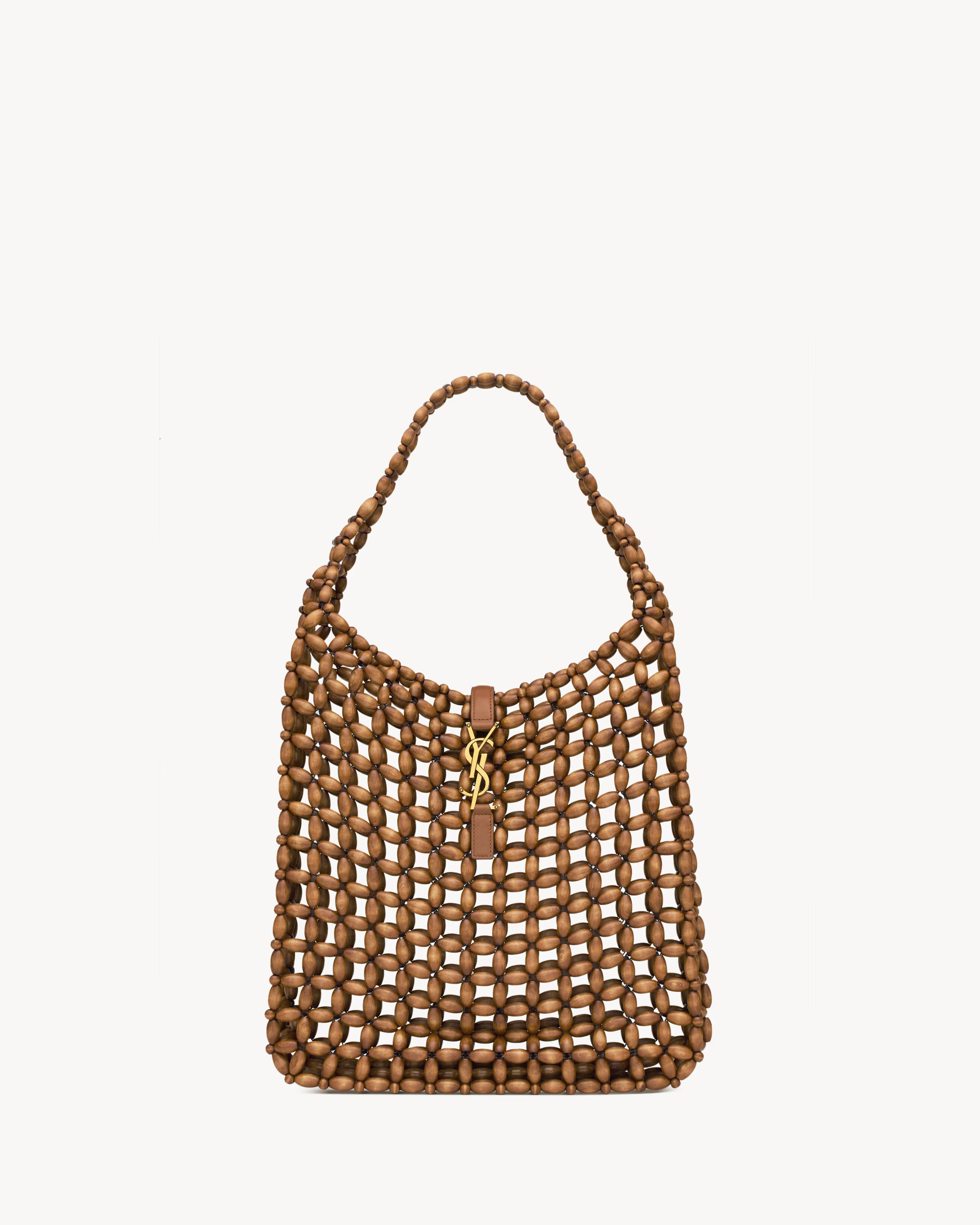 Saint Laurent, Le 5 &amp;Agrave; 7 Large in Wood Beads