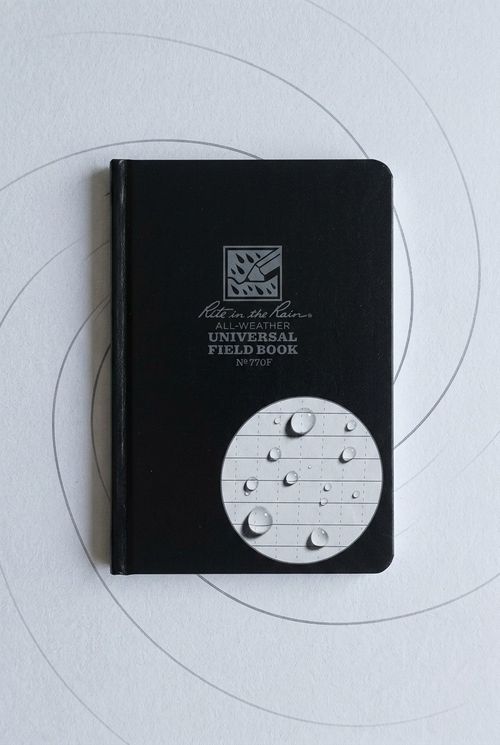 Weatherproof Hard Cover Notebook