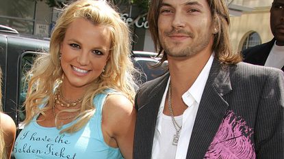 Britney Spears and Kevin Federline at the Chinese Theatre in Hollywood, California