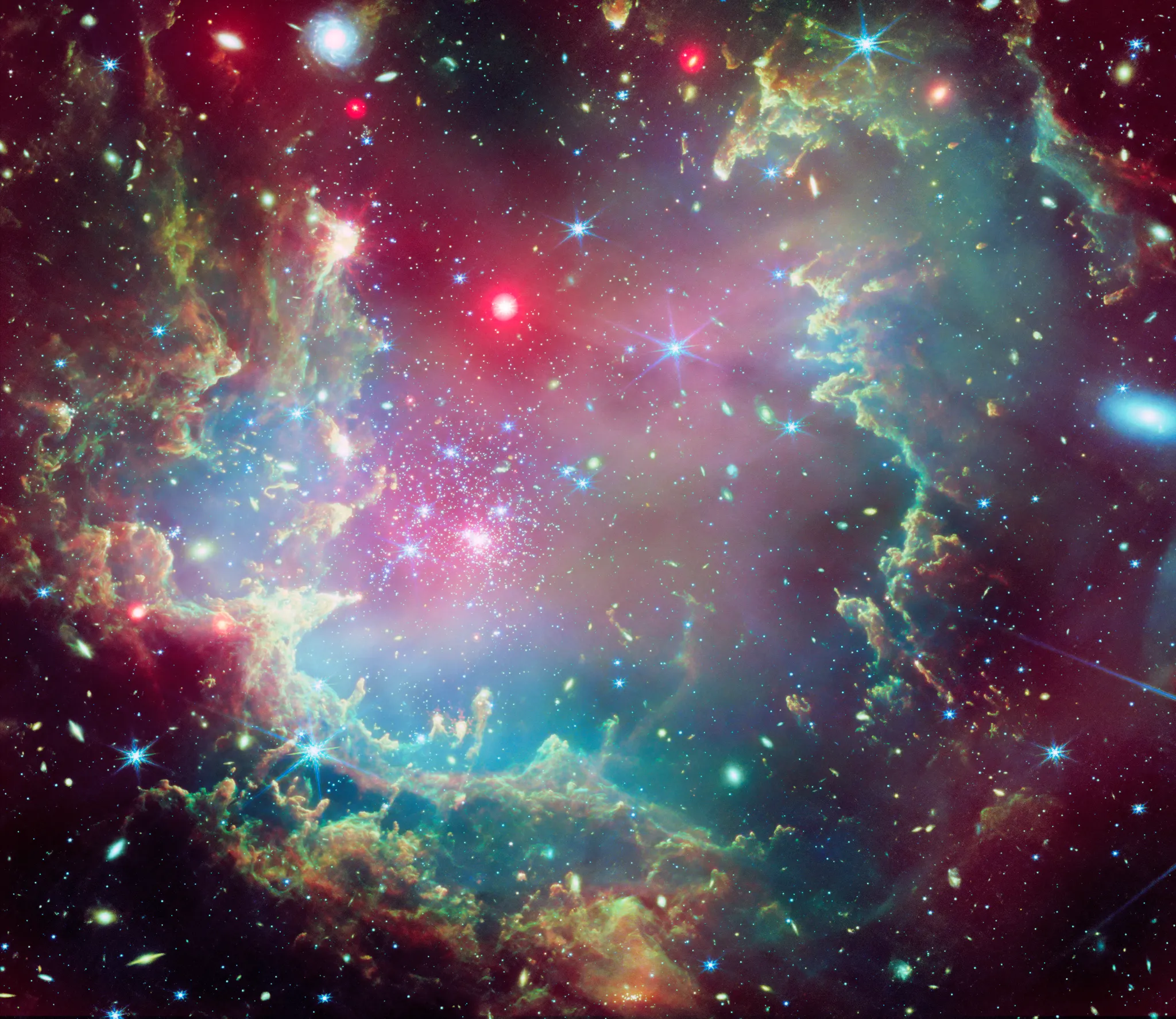 NASA brings a cosmic Christmas with surprising area images