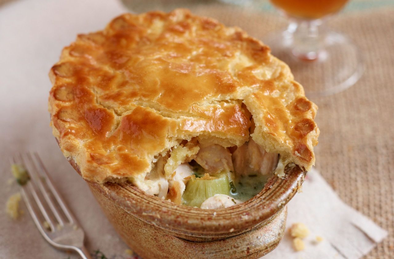 Gluten free chicken pot pie