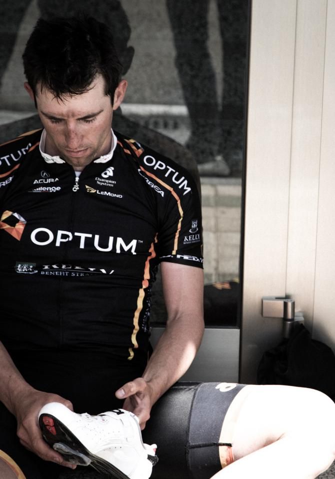 Eric Young was devastated after the near-miss of a stage win in the field sprint
