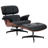 Shangri-La Eames Replica Lounge Chair and Ottoman