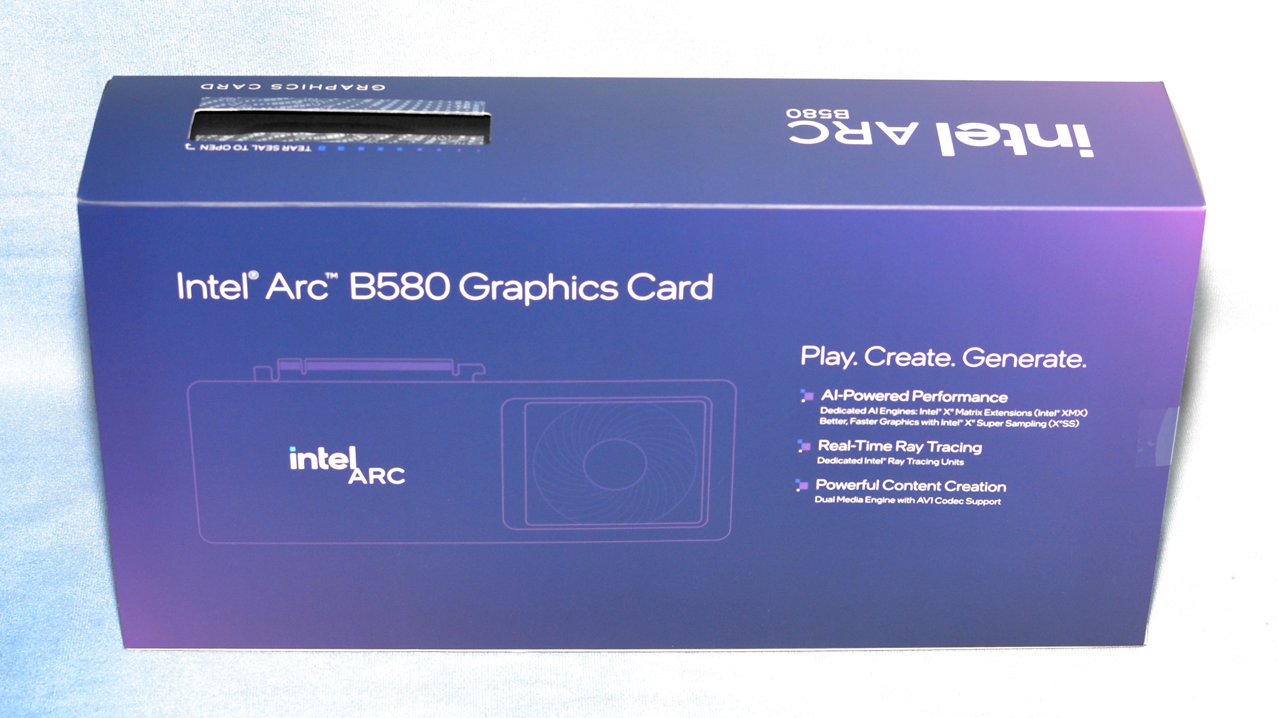 Intel Arc B580 Limited Edition Battlemage graphics card