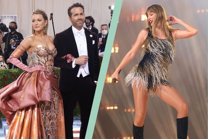 Ryan Reynolds and Blake Lively with Taylor Swift