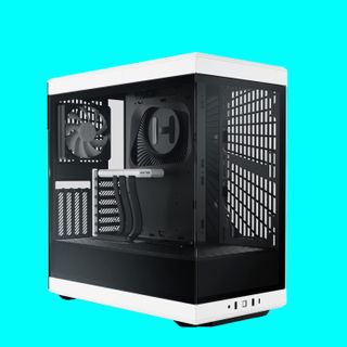 One of the best PC cases on a colorful background.