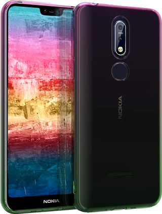 Kwmobile Bi Color Cover Nokia 7.1 Render