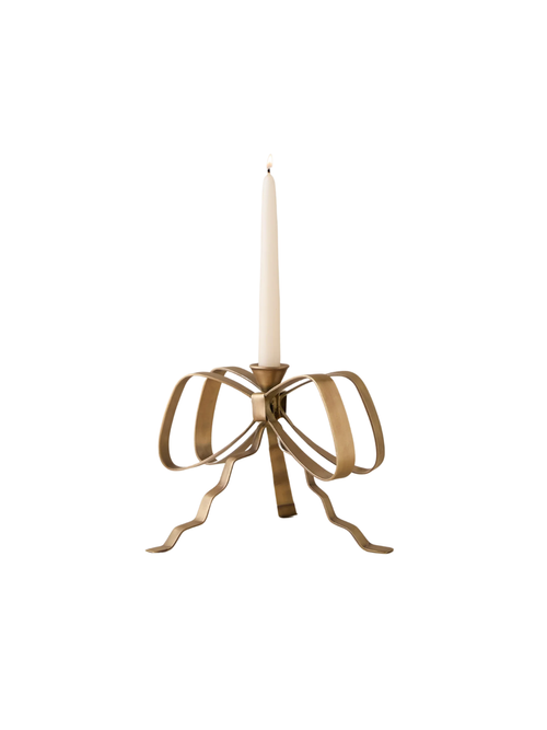 Ribbon Candlestick by Sarah Sherman Samuel
