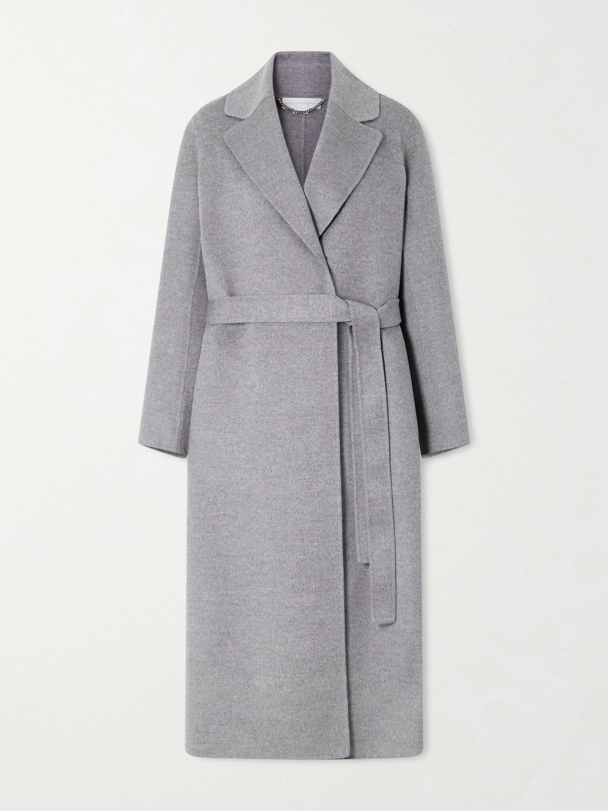 Iconic Stella Belted Wool Coat