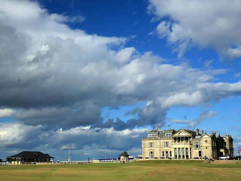 The 1st tee of the Old Course - St Andrews