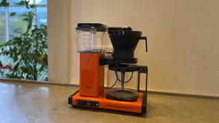 Technivorm Moccamaster Coffee Maker being tested in the test kitchen