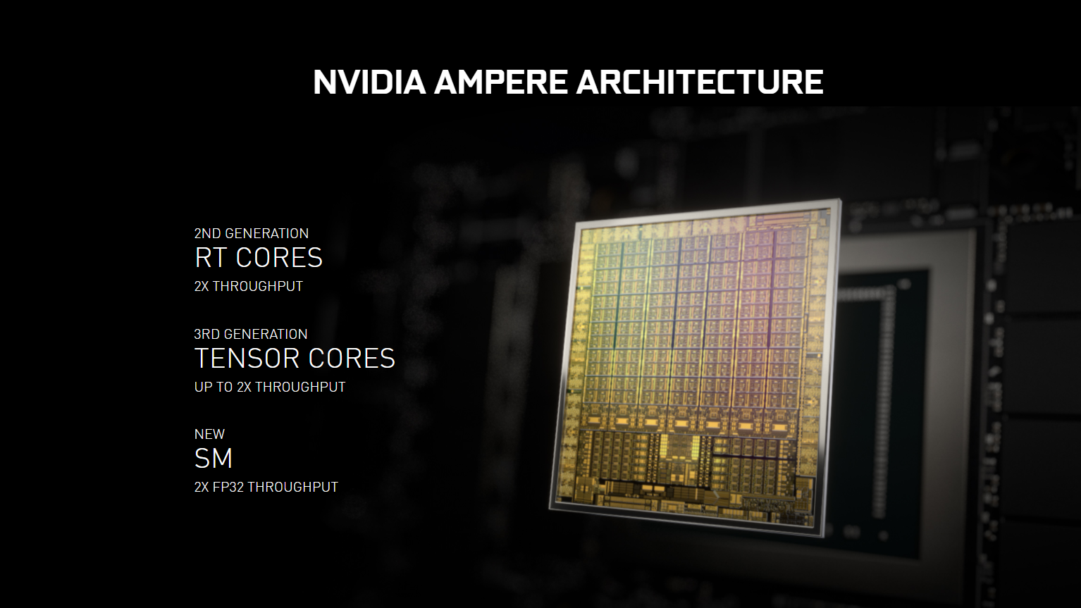 Die Shots of Nvidia s Mid Range GA106 Ampere Core Exposed Tom s