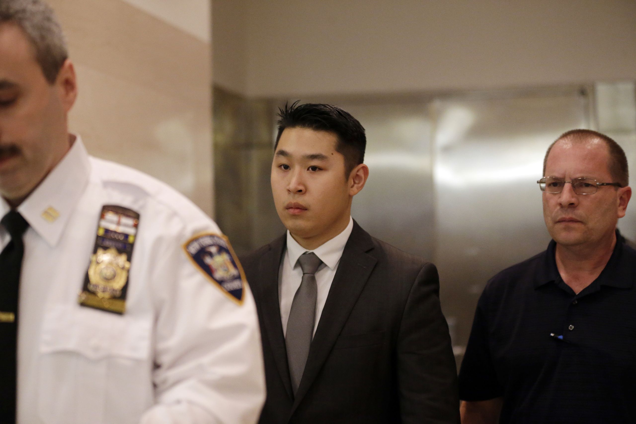 NYC police officer pleads not guilty to charges of manslaughter in ...