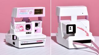 Hello Kitty Strawberry Kawaii film cameras and cassette player