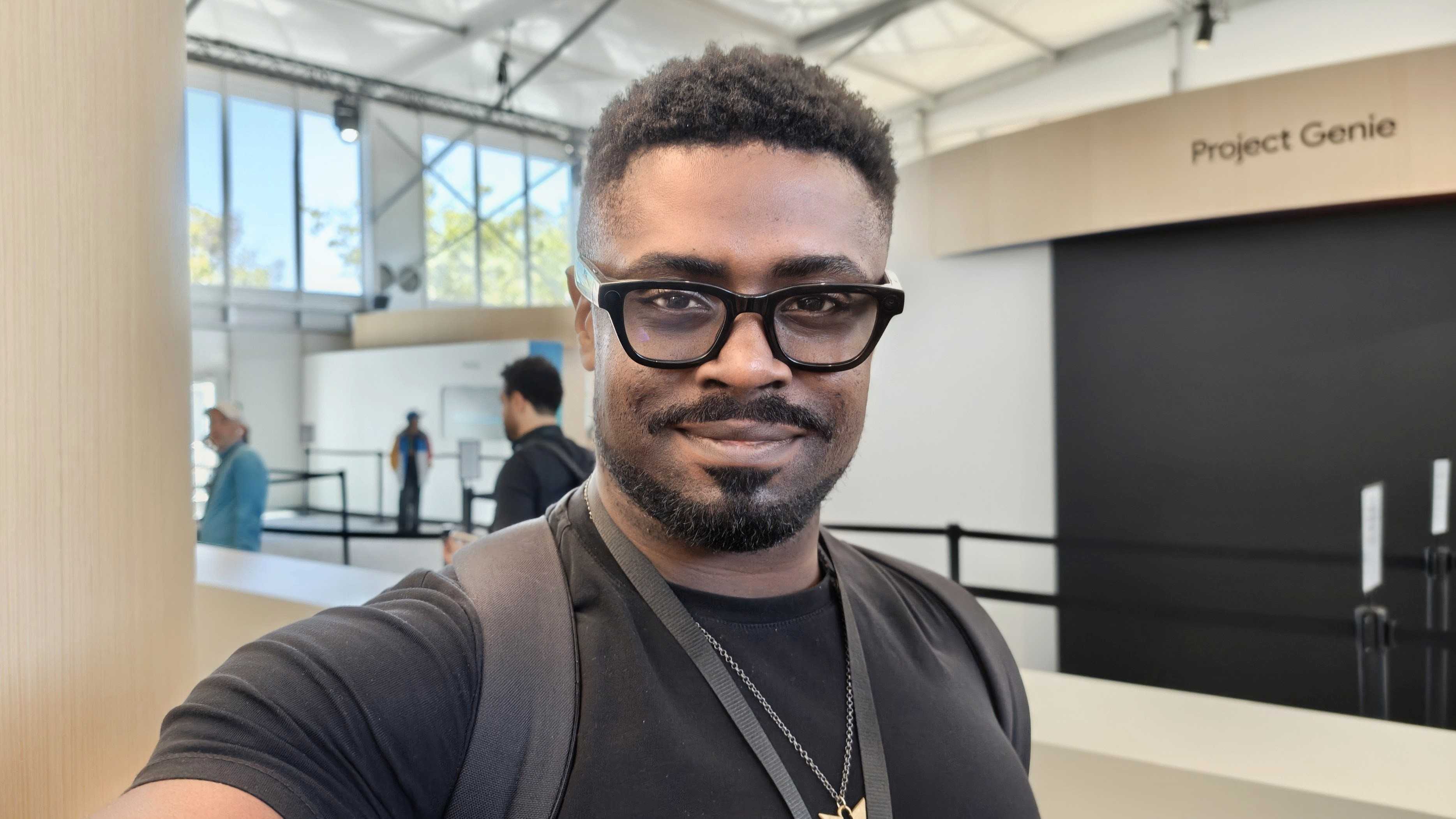 Wearing Google Android XR prototypes