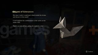 Silent Hill f locker codes