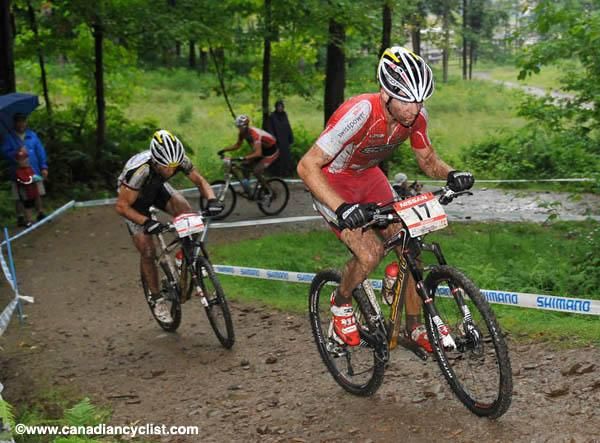 Florian Vogel was part of the early chase group