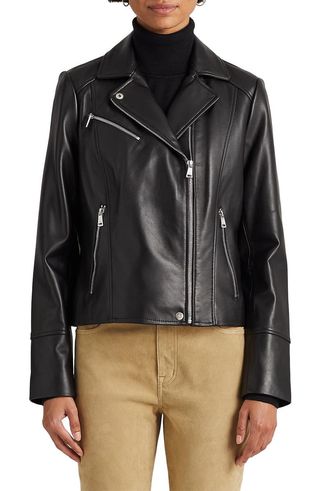 Leather Moto Jacket