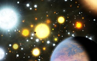 First Transiting Planets in Star Cluster Discovered Space Wallpaper