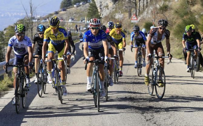 Michal Kwiatkowski (Omega Pharma - QuickStep) couldn't match the attacks from Contador and Quintana
