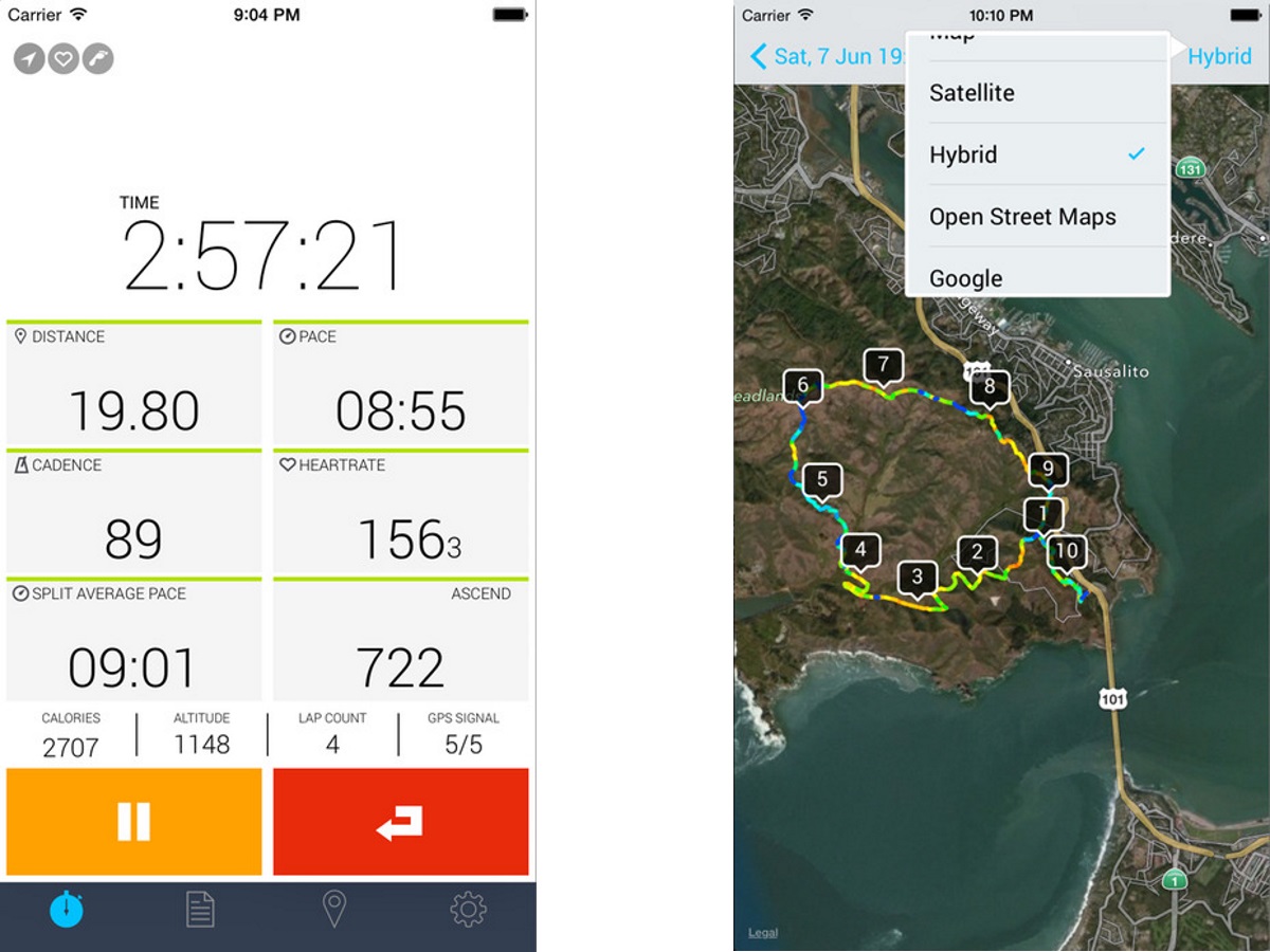 best running apps: ismoothrun